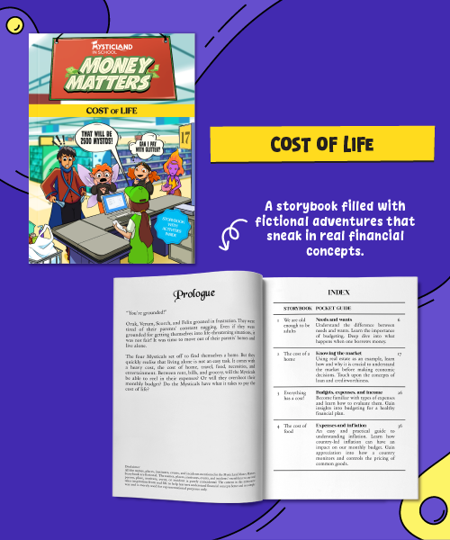 Money Matters: Financial Literacy for Children (Set of 3 books) (For Ages 11+) (For CRED)