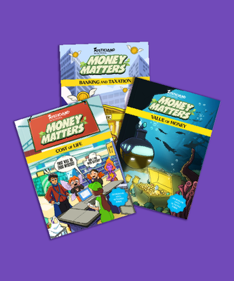 Money Matters: Financial Literacy for Children (Set of 3 books) (For Ages 11+)