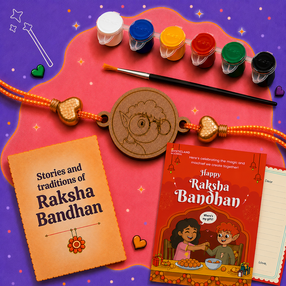 The Mystical Rakhi Kit (including home delivery)