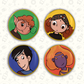 Lapel Pins (Set of 4)
