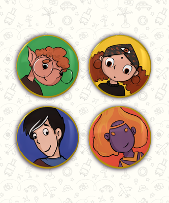 Lapel Pins (Set of 4)