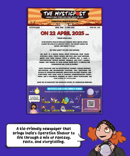 The MysticPost: Operation Sindoor Edition (Ages 9+)