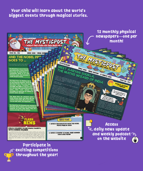 The MysticPost News Subscription (12 months) (Print + Digital) (Ages 6+)