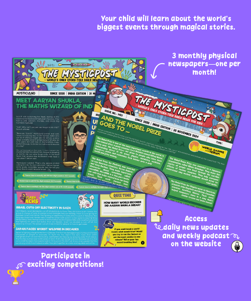 The MysticPost News Subscription (3 months) (Print + Digital) (Ages 6+)