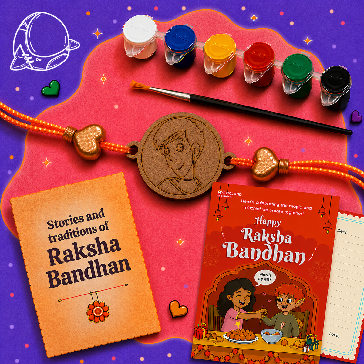 The Mystical Rakhi Kit (including home delivery)